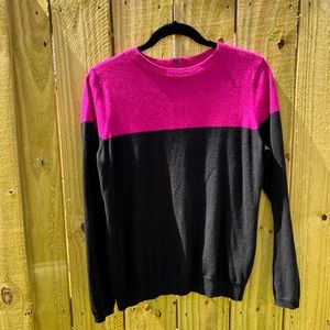 TALBOTS Color-block Lightweight Sweater! SZ M